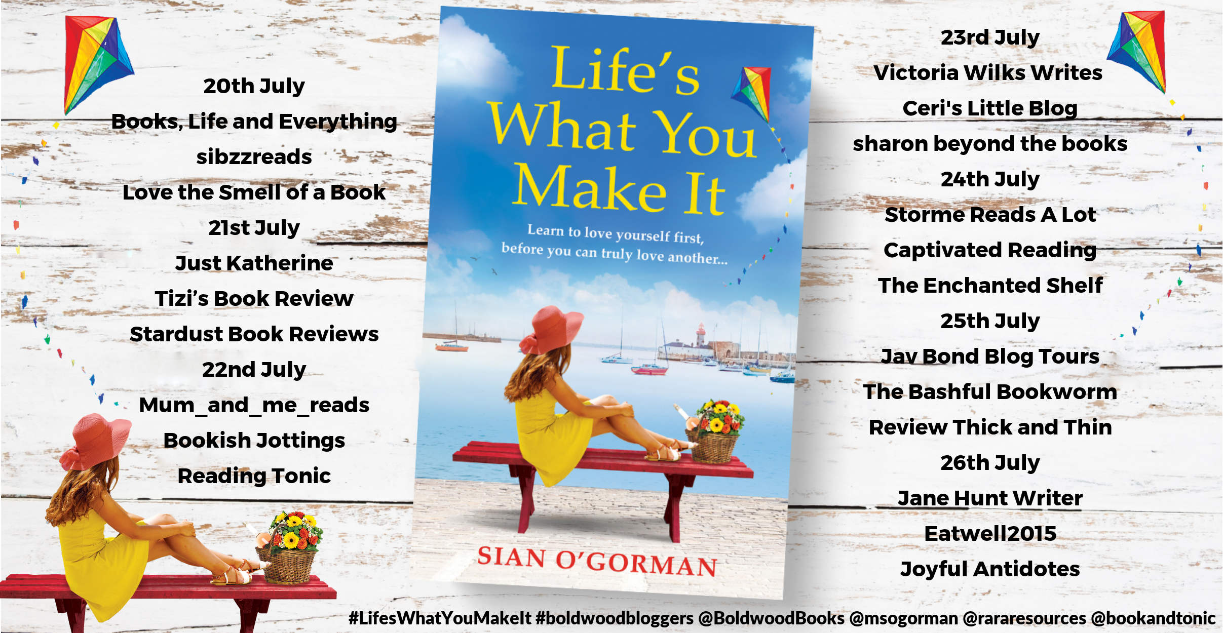 Blog Tour : Life’s What You Make It by Sian O’Gorman