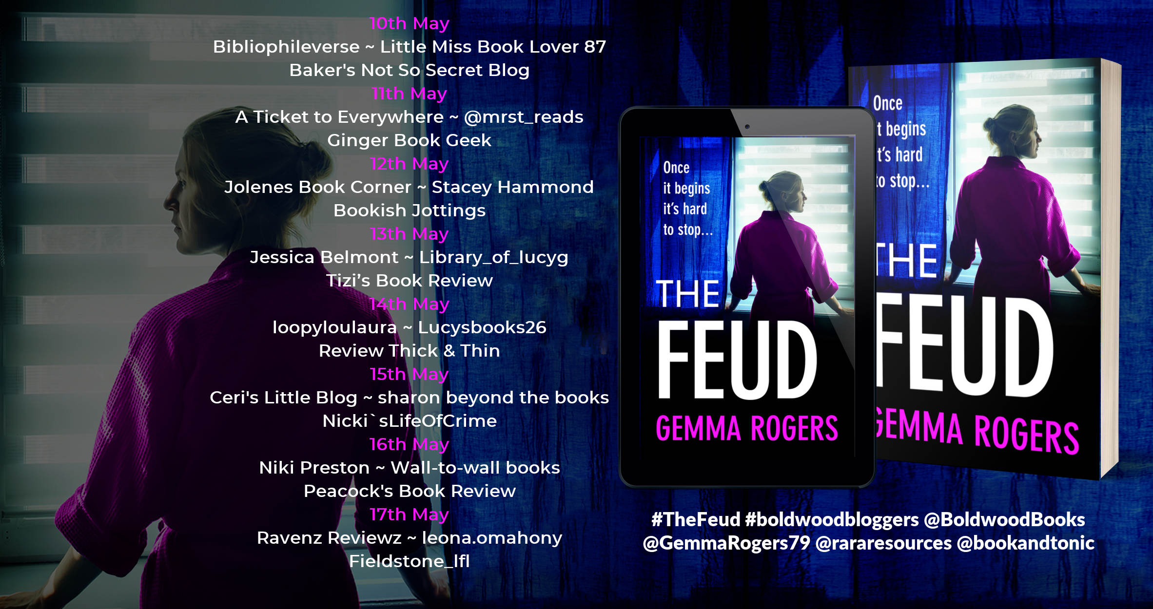 Blog Tour: The Feud by Gemma Rogers
